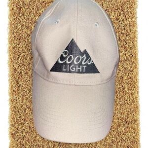 Coors Light Cream Baseball Cap